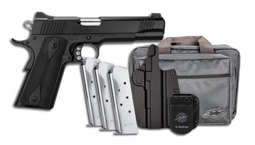 KIMBER CUSTOM LW CLUB BUNDLE 1911 .45 ACP 5.5IN BARREL 9RD 3700812 - Taurus Savings